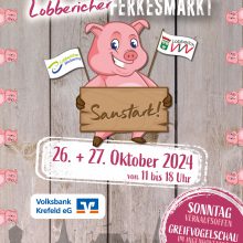 Plakat Ferkesmarkt 2024 Facebook mit Öffnungszeiten